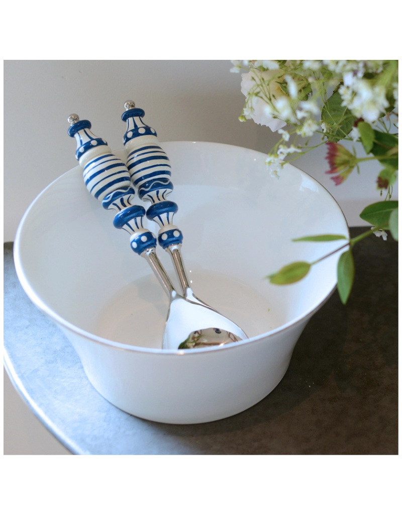 Hand Painted Serving Spoon Set