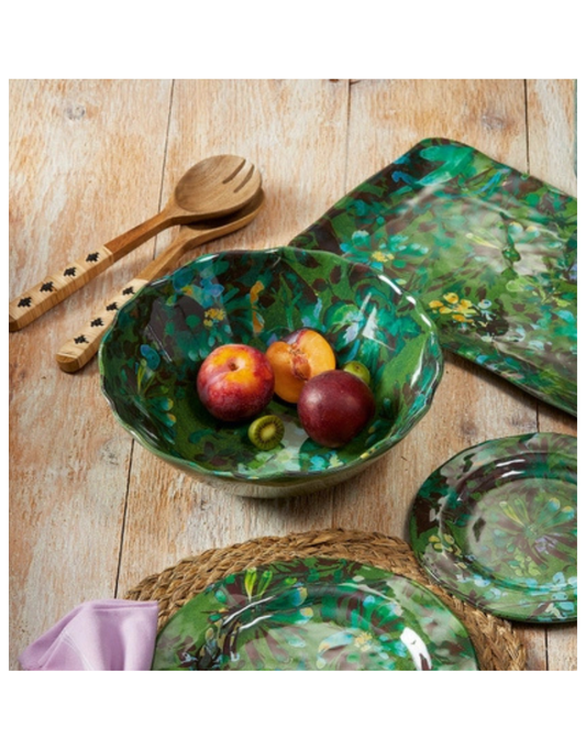 Botanica Melamine Serving Bowl