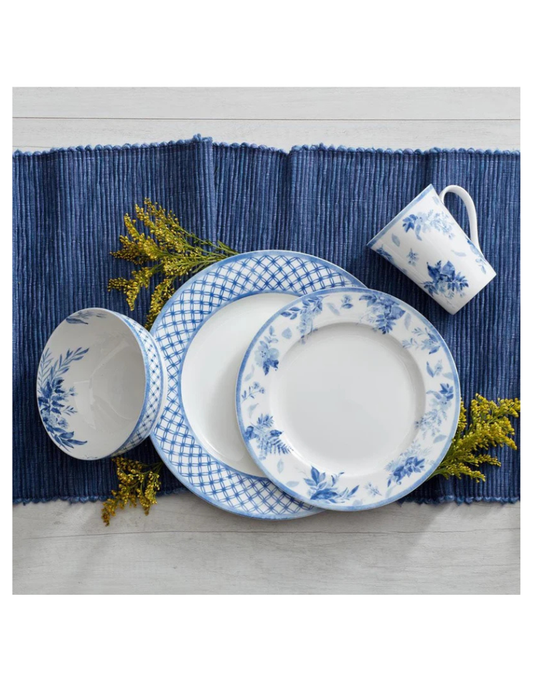 Kiley 16pc Bone China Dinnerware Set