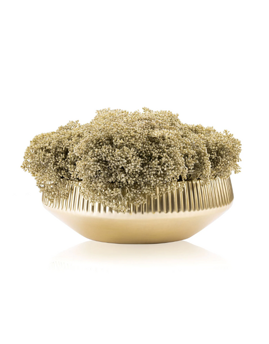 Greenery Gold Flower Pot