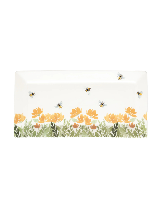Bee Field Platter