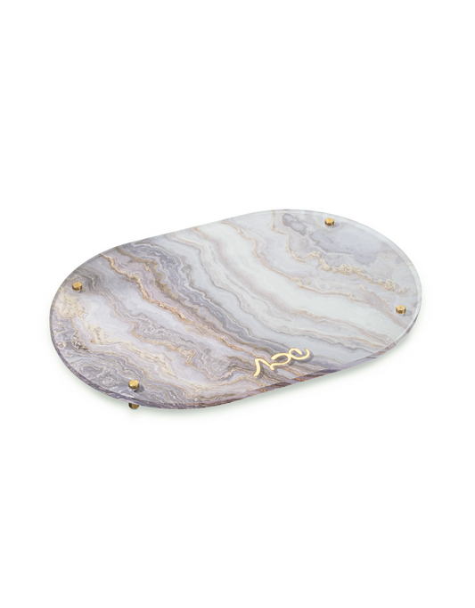 Agate Hadlakat Neirot Tray