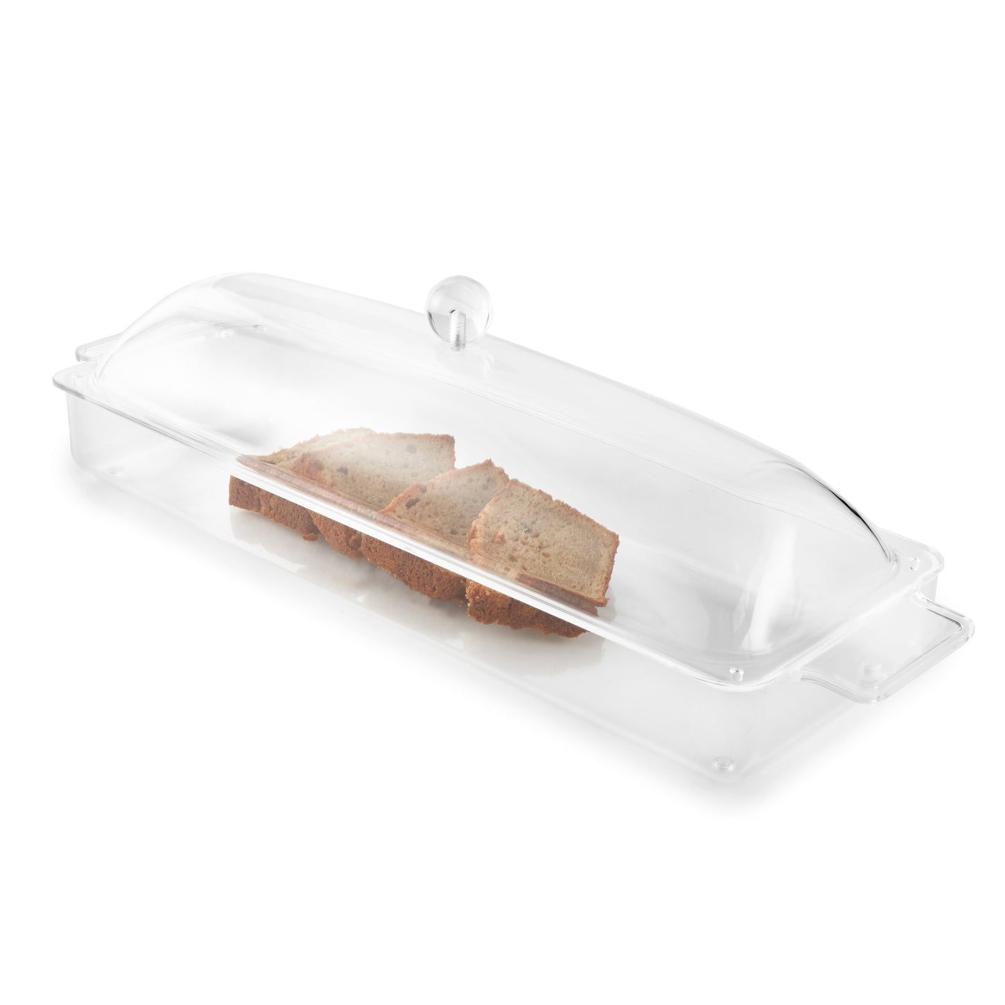 Long Acrylic Tray with Lid