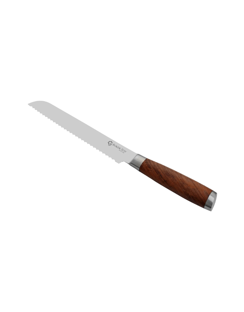 Bread Knife with Sandalwood Handle - Serrated