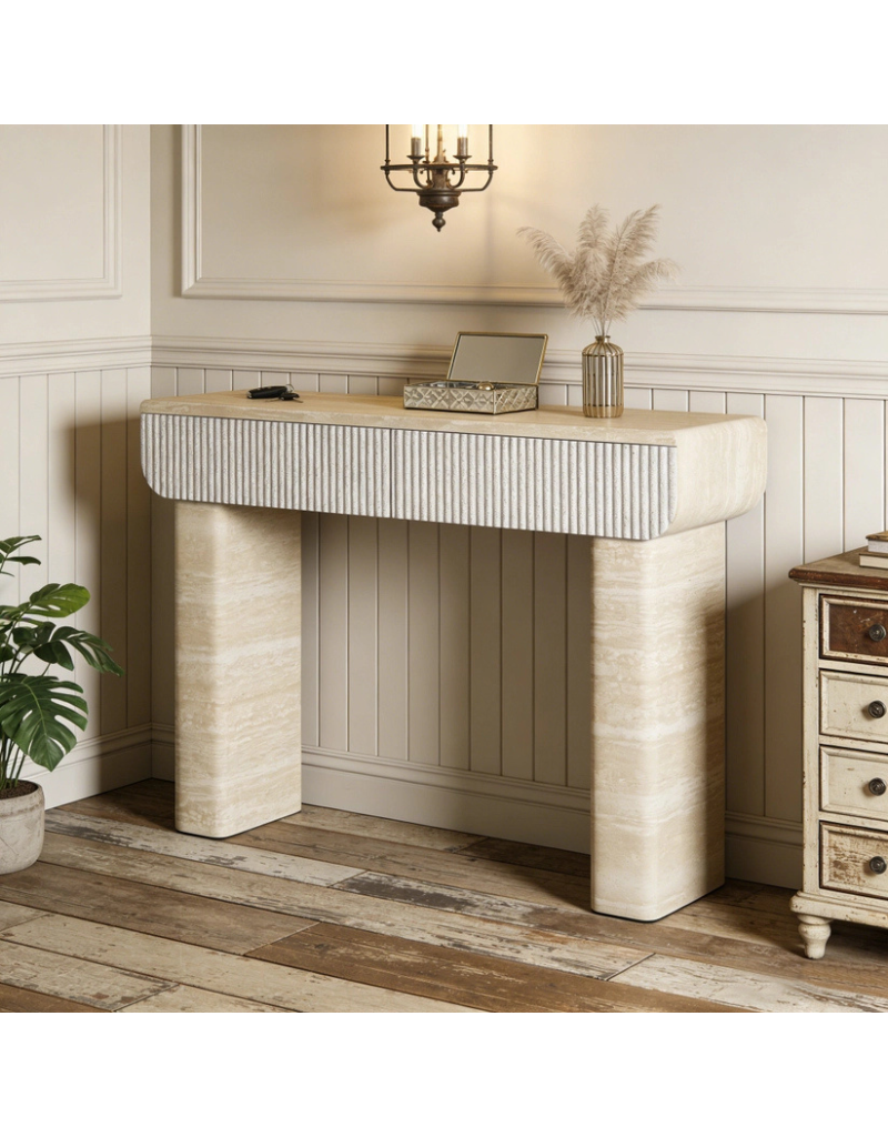 Minimalist Entryway Console Table