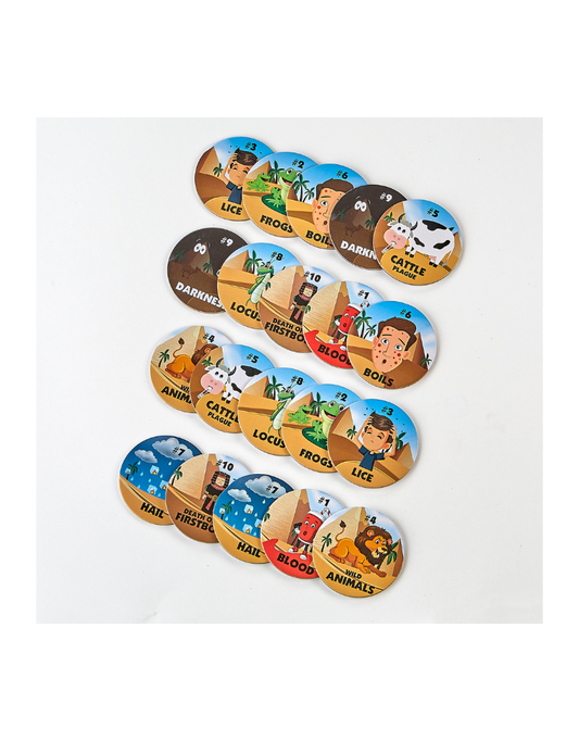 Passover Chipboard Table Scatter