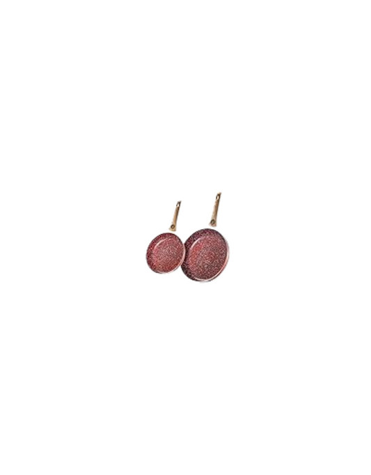 Set of 2 Granite Coating Nonstick Frying Pan