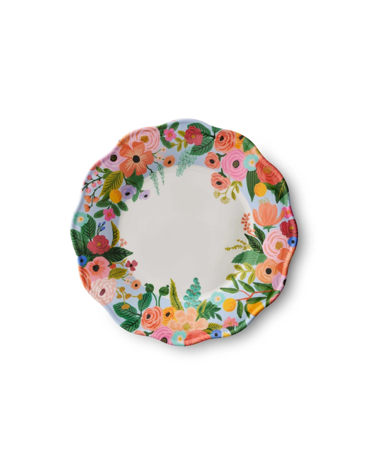 Garden Party Melamine Dinner Plates (Set of 4)