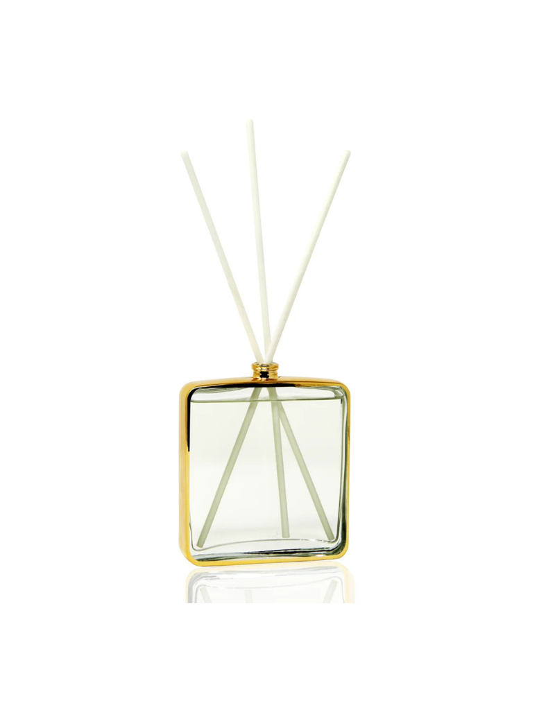 Lily of the Valley Gold Framed Square Shaped Diffuser
