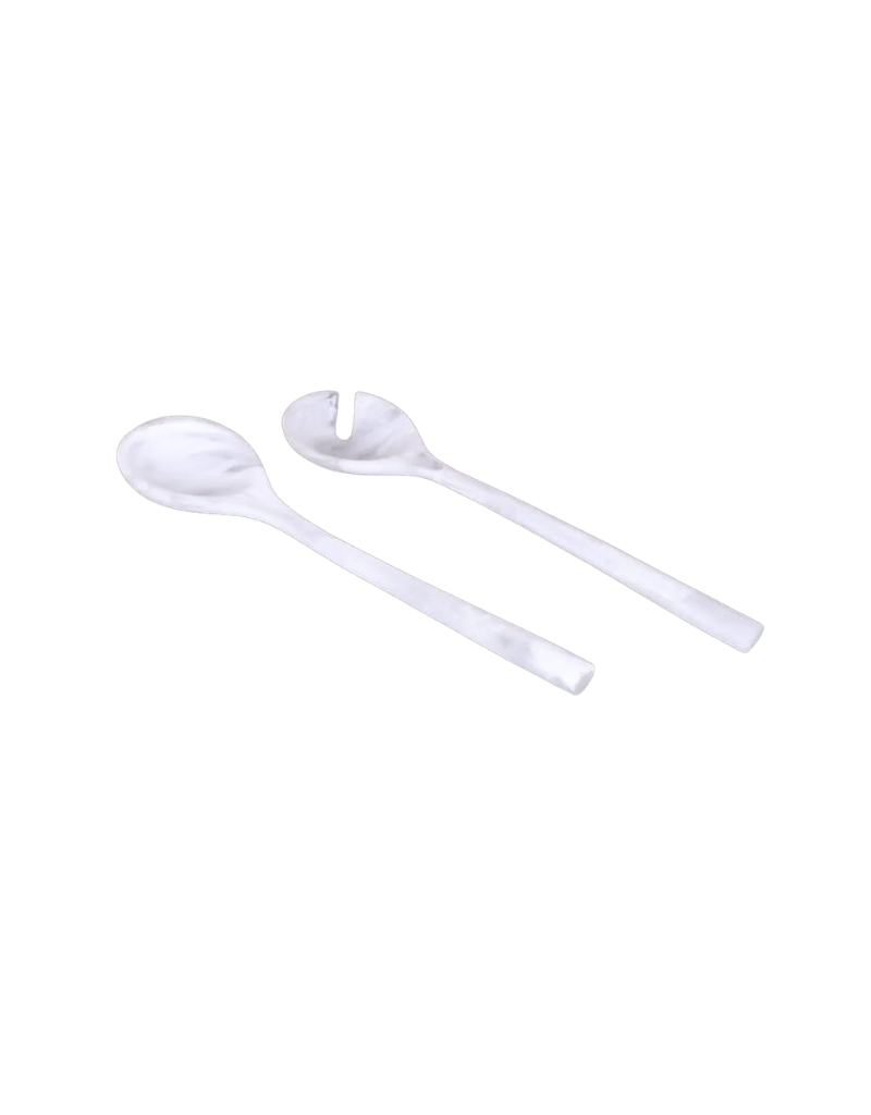 Resin Swirl Salad Servers