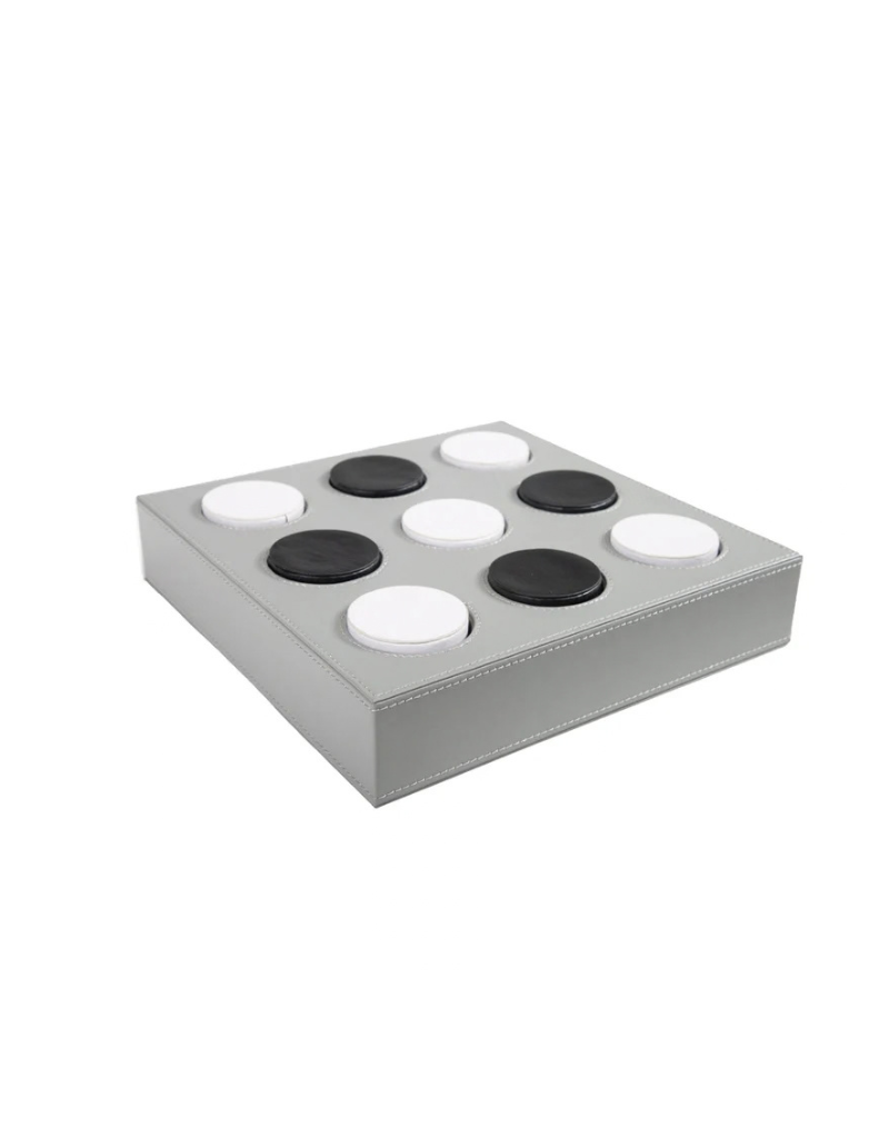 Tyler Grey Tic Tac Toe Set