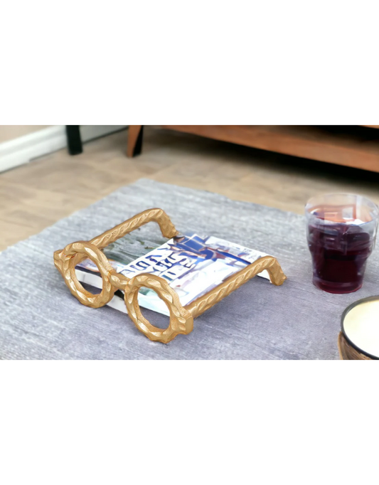 Gold Brass Eyeglass