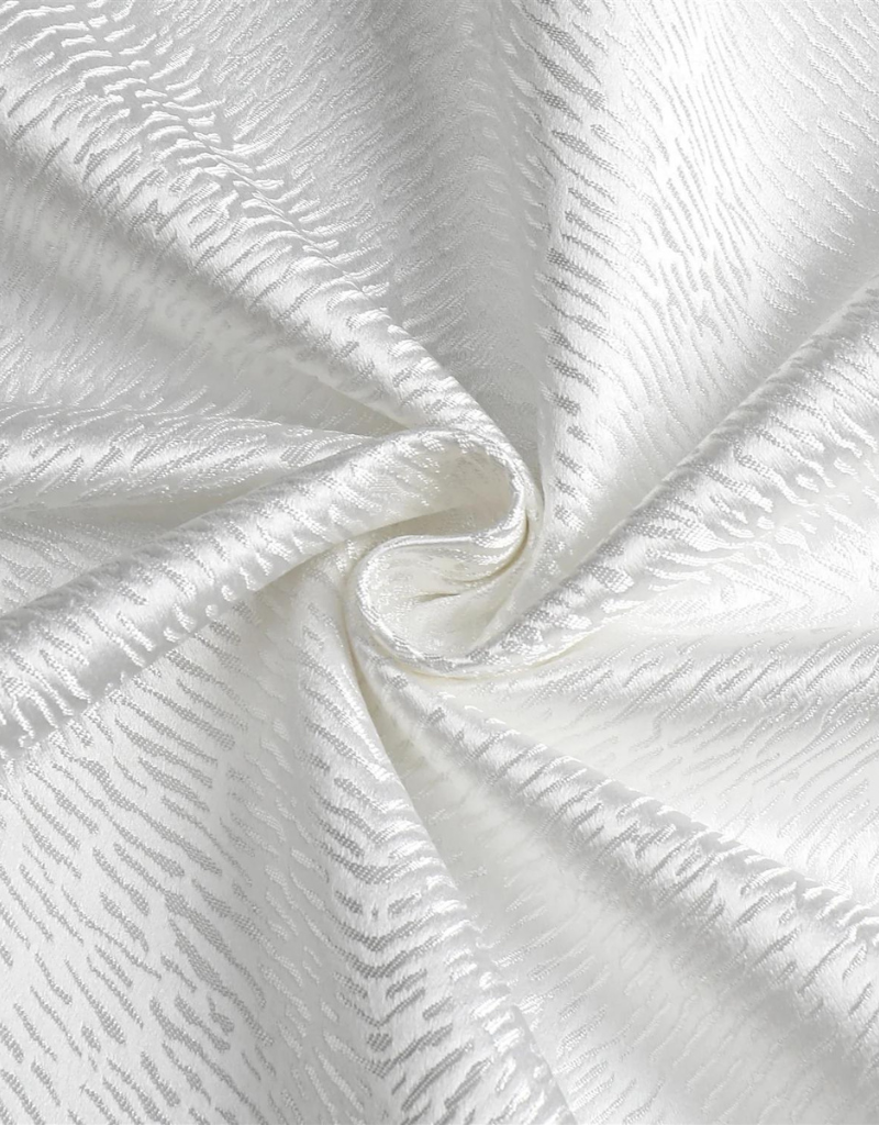 Jacquard Drench Silver Tablecloth #1363