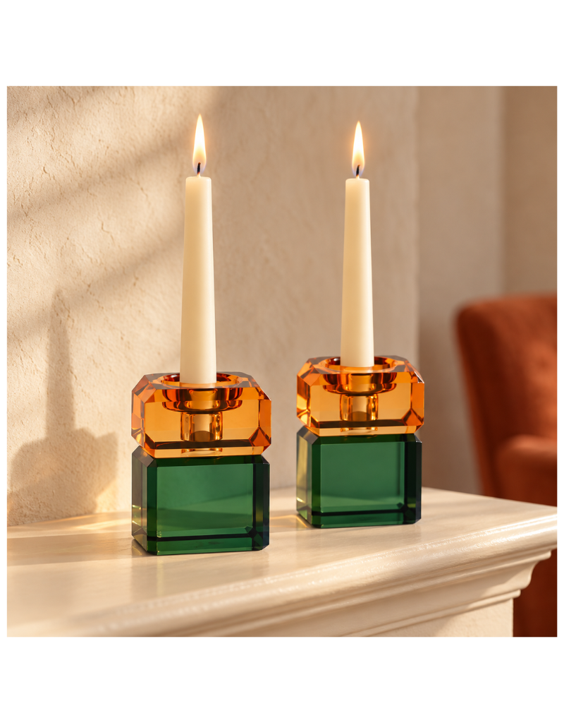 Regal Two Tone Candleholder Set (options)