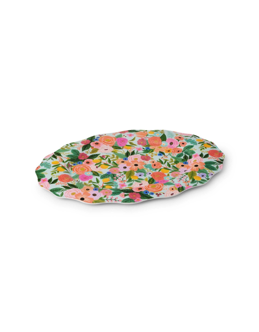 Garden Party Melamine Serving Platter
