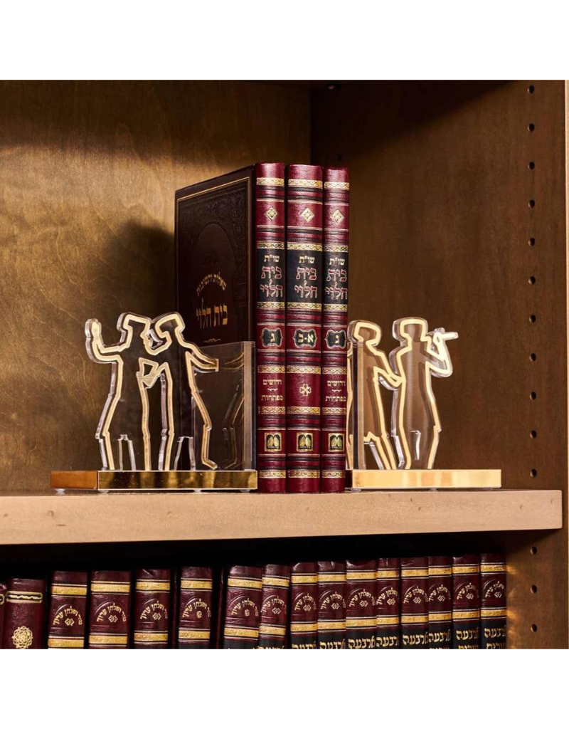 Chassidim Book End Sculpture