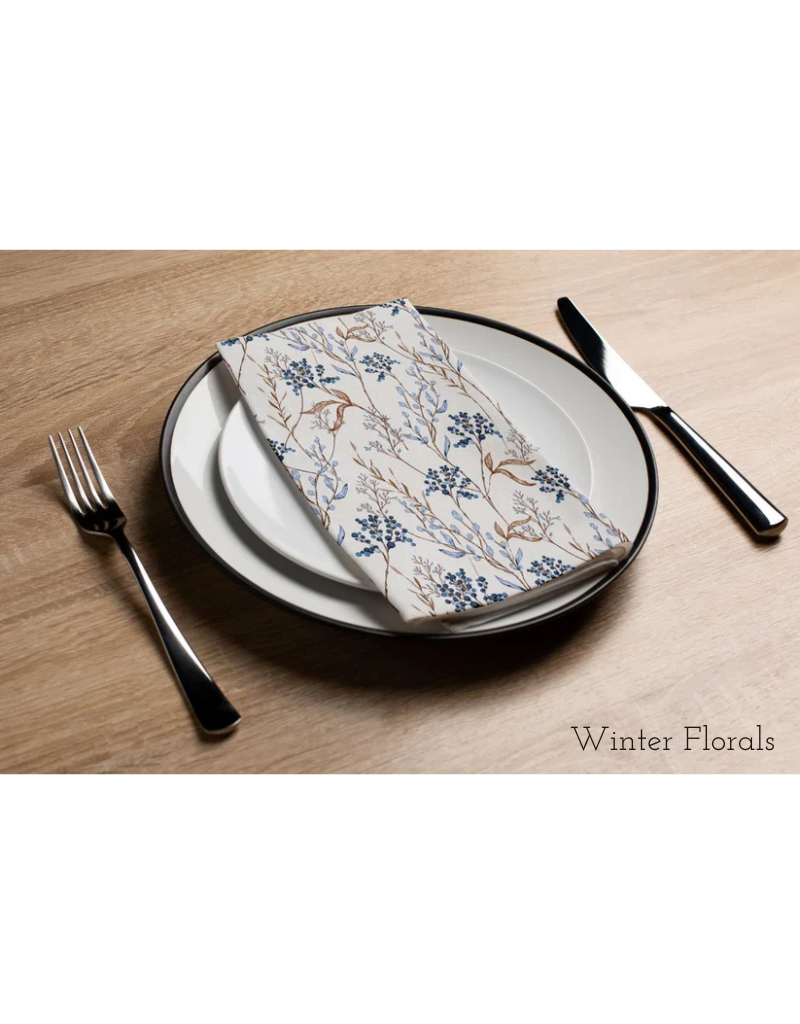 Floral Printed Luxury Guest Towels (More Options)