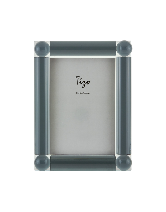 Grey Crystal Four-Ball Frame