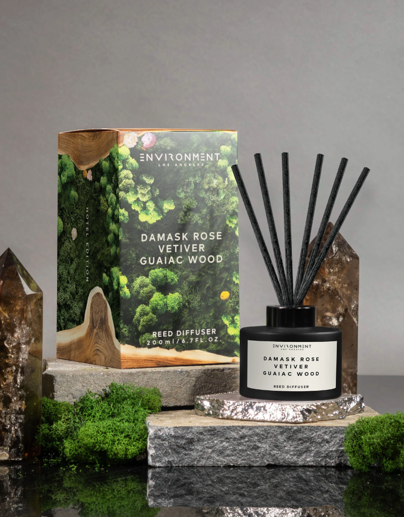 Damask Rose | Vetiver | Guaiac Wood Diffuser (Inspired by Le Labo Rose 31 and Fairmont Hotel)