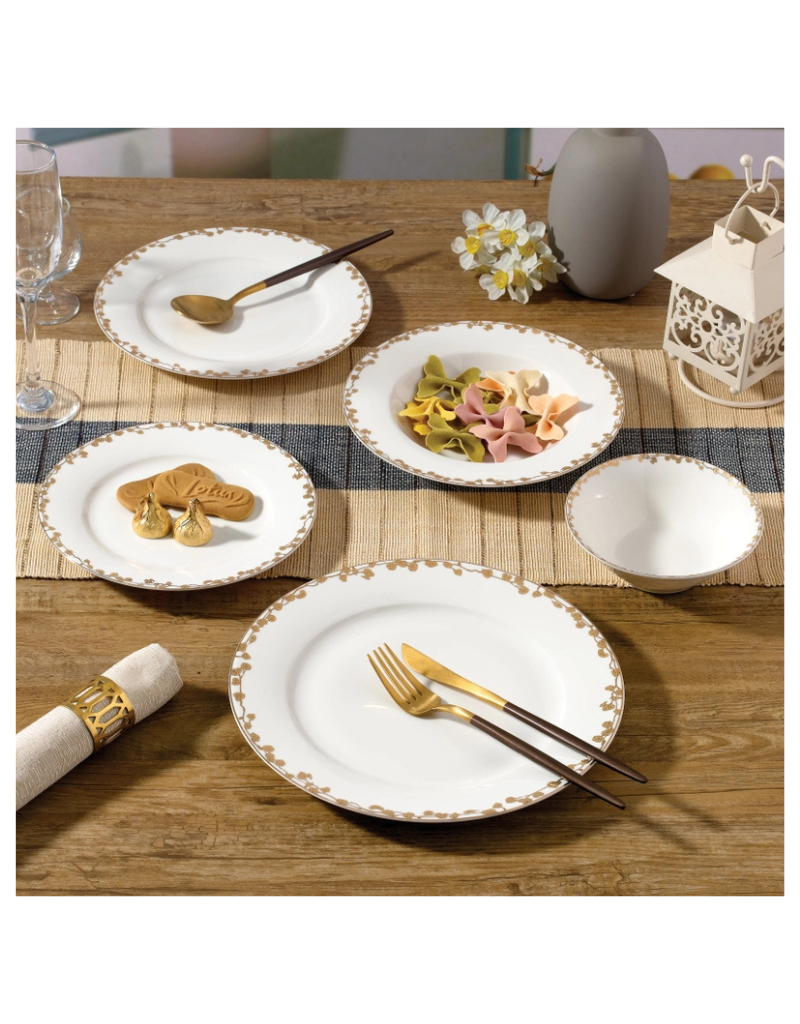 Elizabeth 20pc Bone China Dinnerware Set