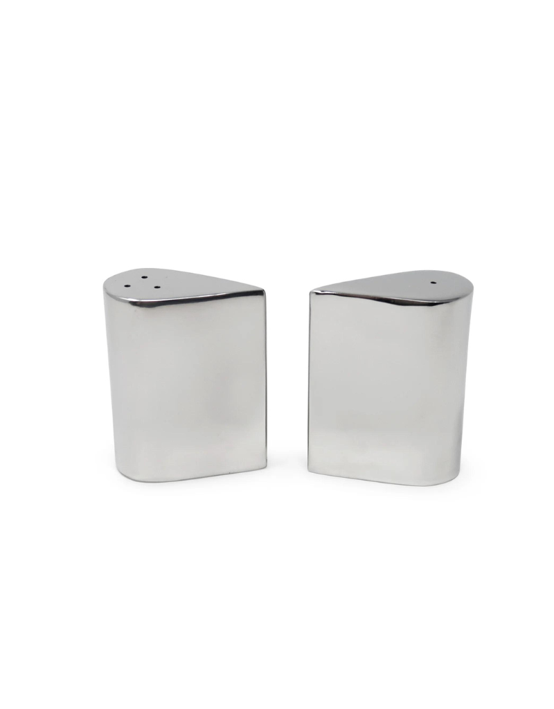 Salt And Pepper Set With Black Base