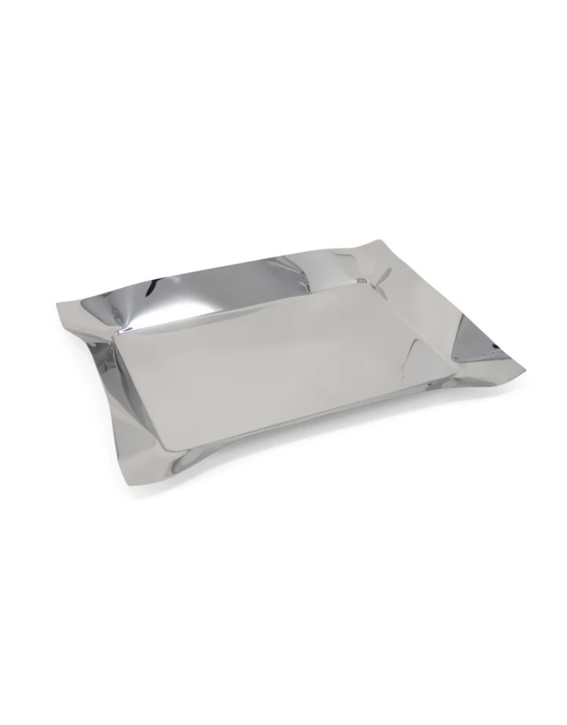 Oblong Stainless Steel Tray