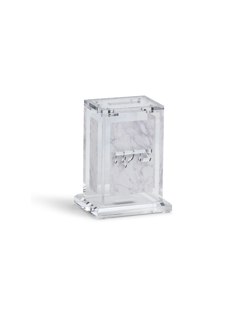 Acrylic Tzedakah Box (Options)