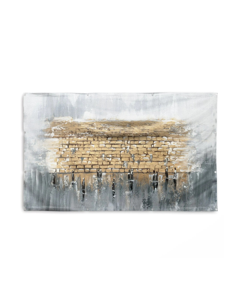 Kosel Reflected in Prayer Vinyl Sukkah Decoration