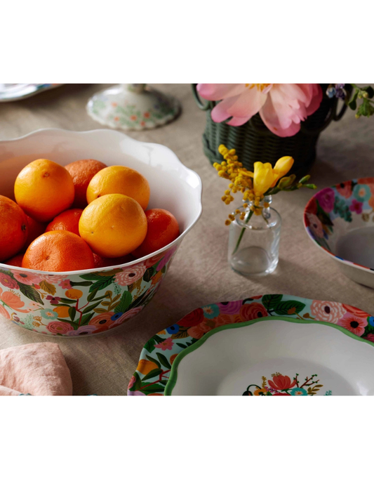 Garden Party Melamine Serving Bowl
