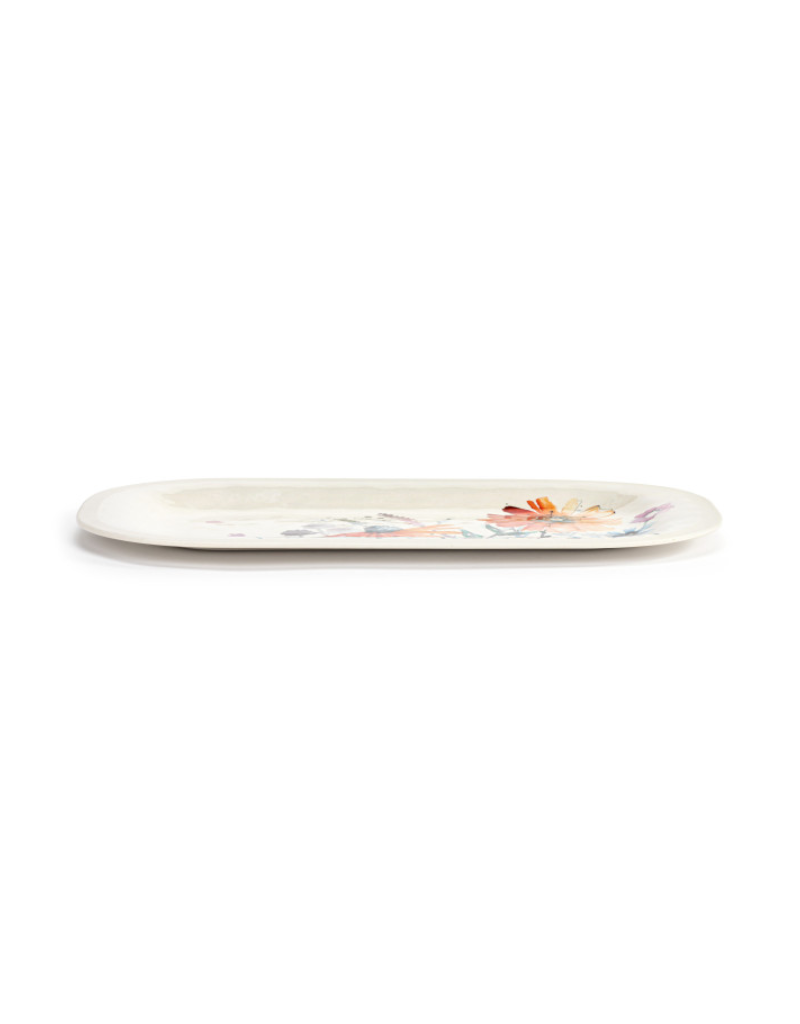 Meadow Flowers Melamine Rectangular Platter