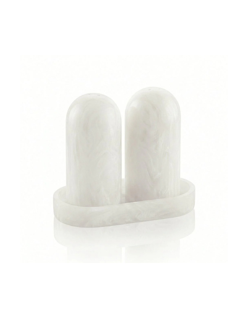 Resin Salt & Pepper Shaker Set