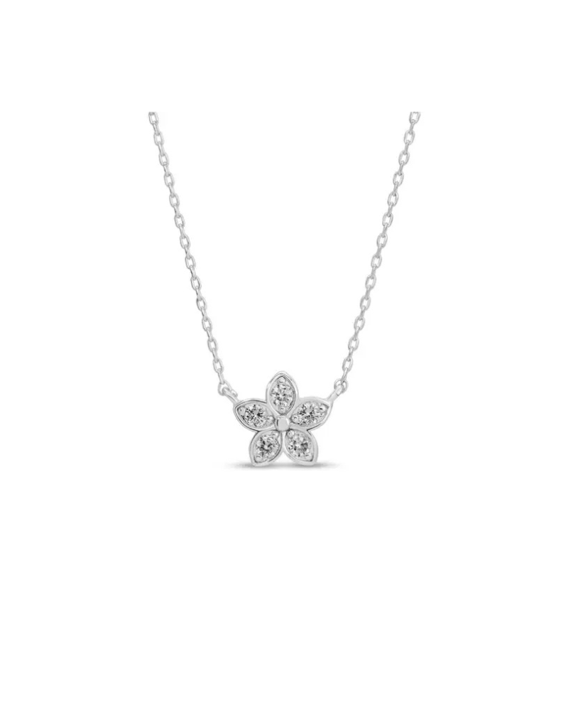 Petite Plumeria Flower Necklace
