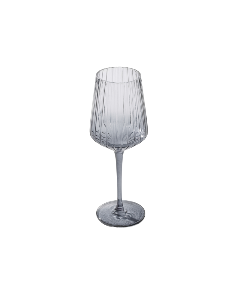 Set of 6 Vikko - Elegant Wine Glass / Smoke 12.5 Oz