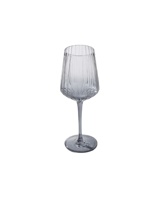 Set of 6 Vikko - Elegant Wine Glass / Smoke 12.5 Oz