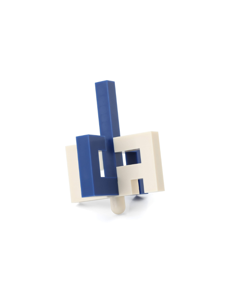 Blue & White Dreidels