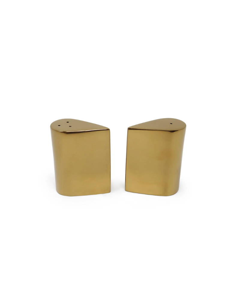 Salt And Pepper Set With Black Base