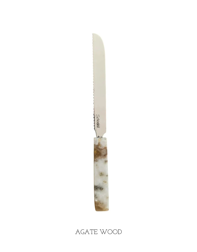 Agate Challah Knives (options)