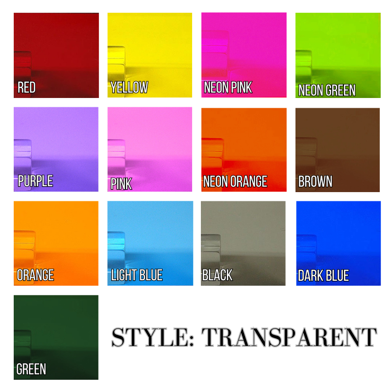Solids/Glitters Custom 8x16 Acrylic Handled Tray - Choose Your Design!