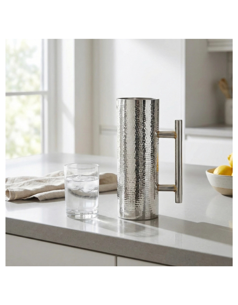 Steel Hammered Pitcher