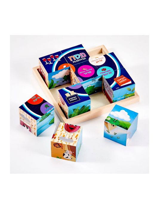 Passover 6 in 1 Wooden Puzzle