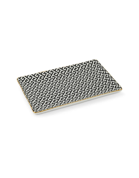 Greek Key Rectangular Tray