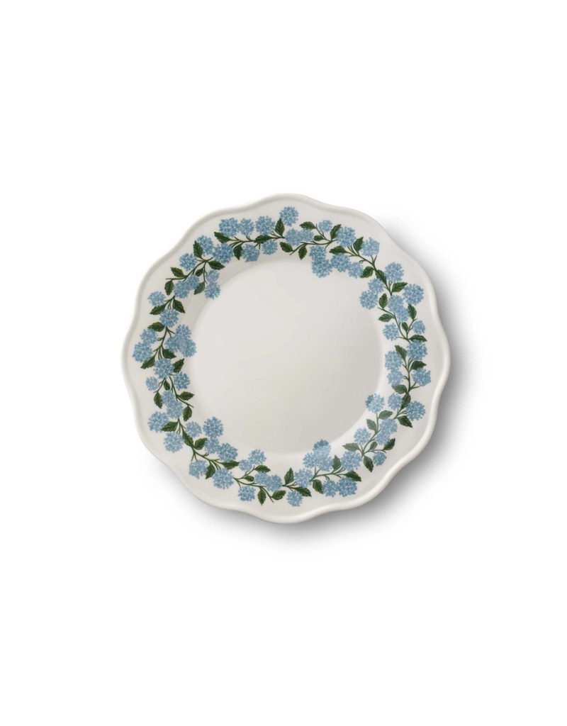 Hydrangea Melamine Dinner Plates (Set of 4)