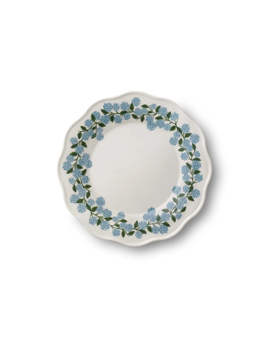 Hydrangea Melamine Dinner Plates (Set of 4)