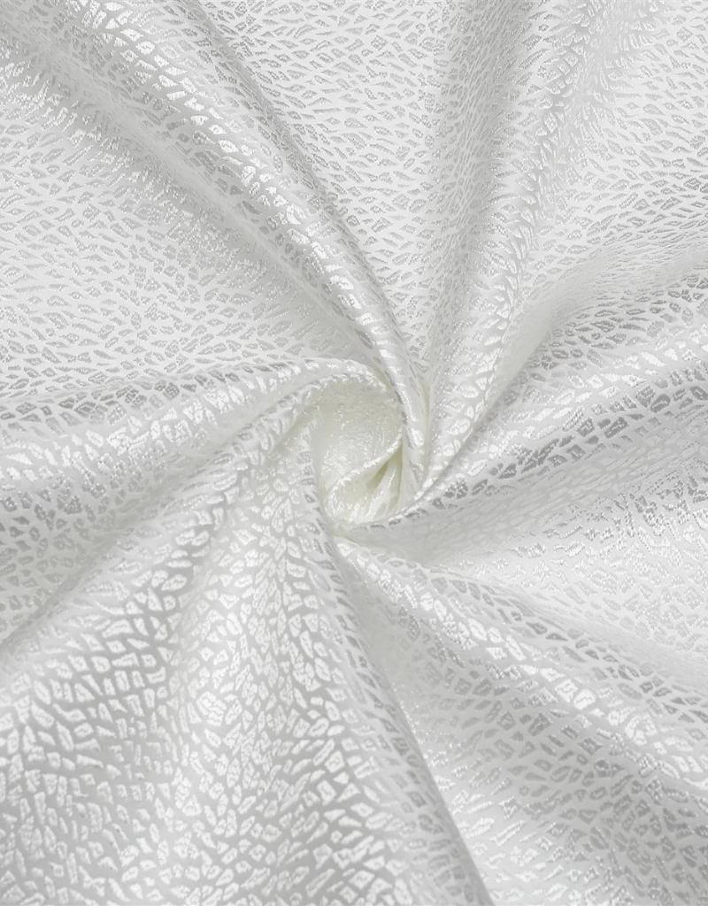 Jacquard Tablecloth White Slate #1345