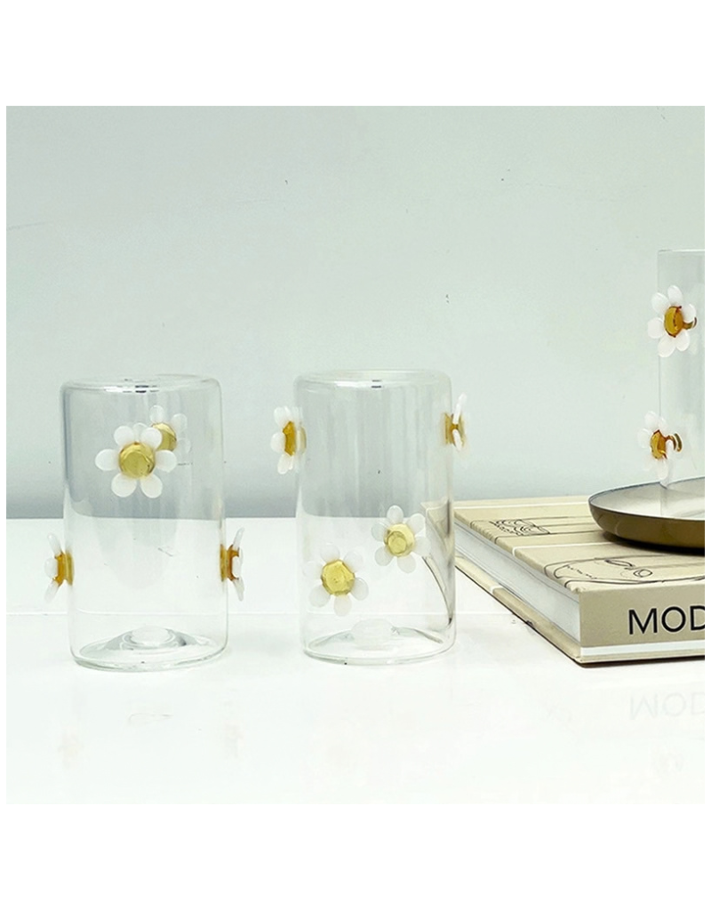 3D Daisy Flower Salt and Pepper Set