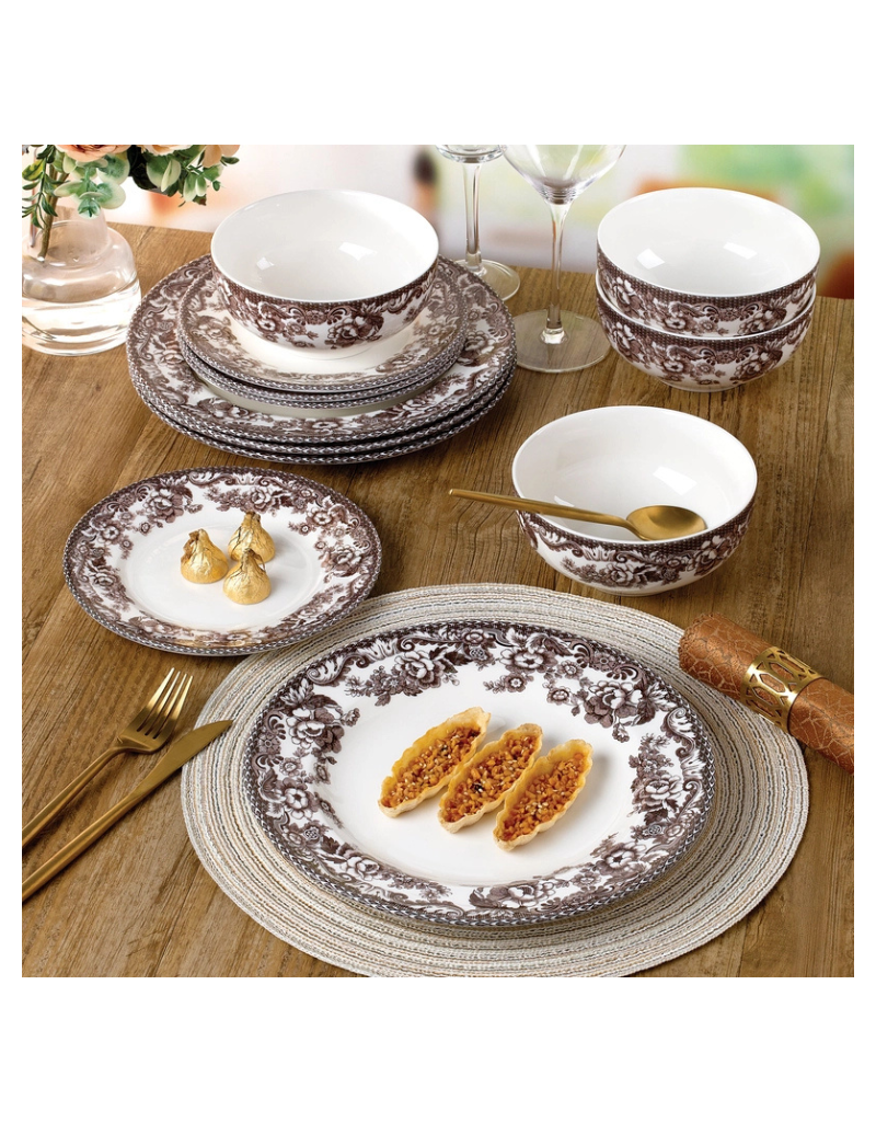 Montana 12pc Porcelain Dinnerware Set
