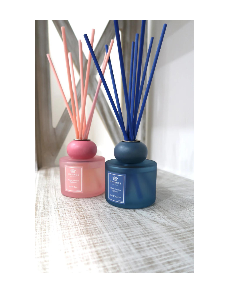 Set of 2 Diffusers - Blue & Pink
