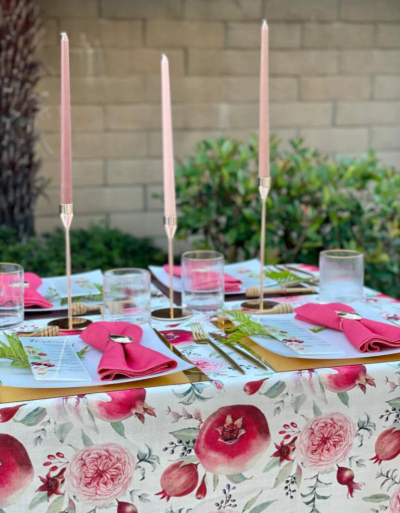 Pomegranate Spill Proof Tablecloth