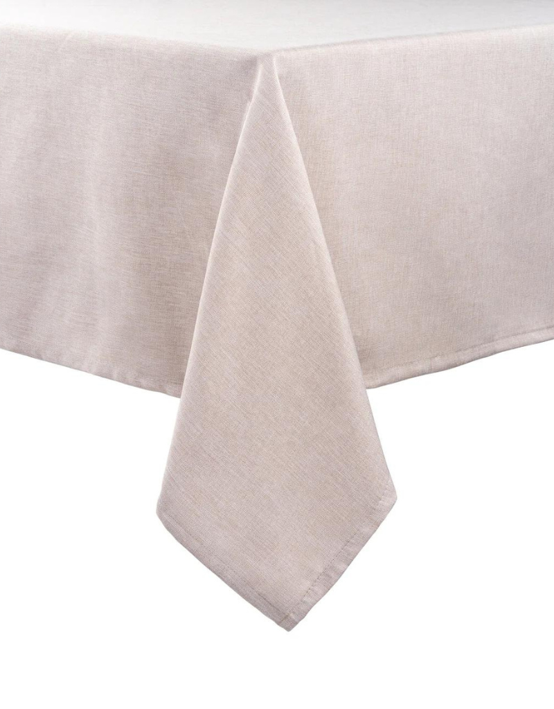 The Monaco Faux Linen Tablecloth