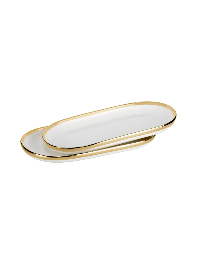 White Porcelain Serving Platter